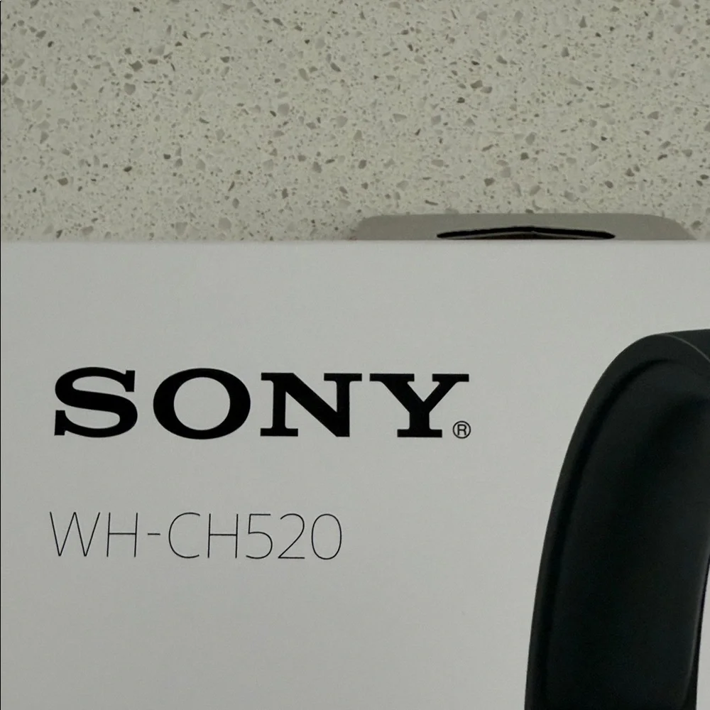 Sony WH-CH520 On-Ear Black Headphones